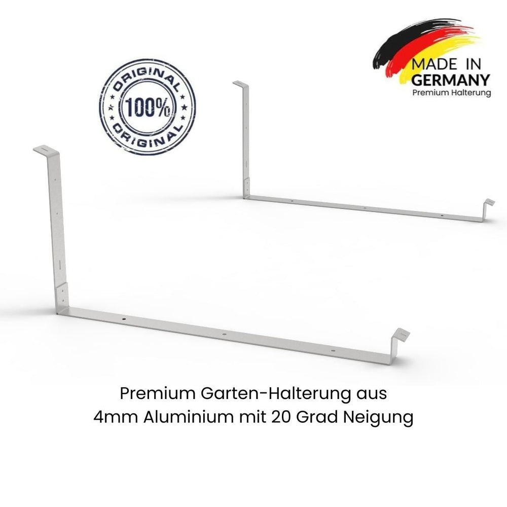 Kleines Kraftwerk XL Trio Garten Komplettpaket (1500Wp+) Bifazial
