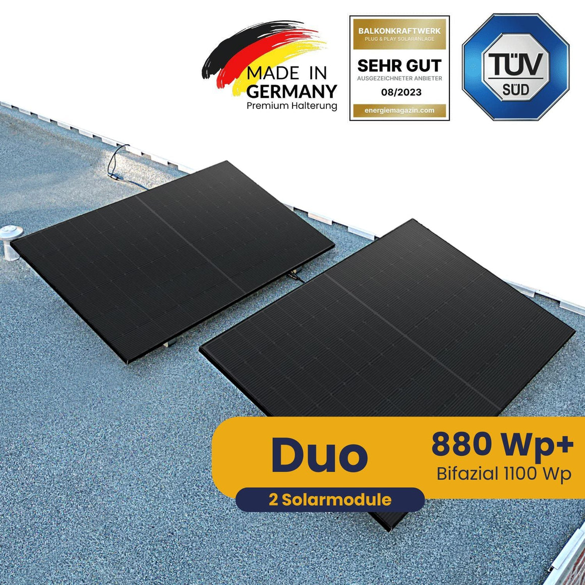Kleines Kraftwerk Duo 880W (DEAL)